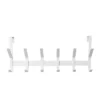 Heavy Duty Over The Door 6 Hooks Rail Matte White - Brightroom™ -Brightroom GUEST 04888927 f069 43d7 b583 706c46fee9b7