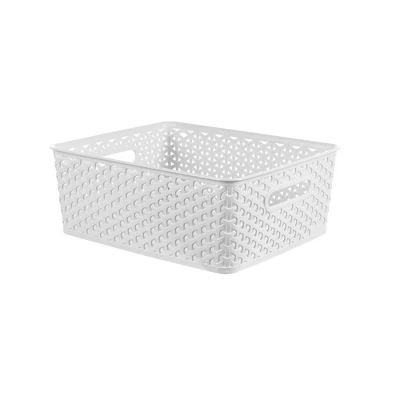 Y-Weave Medium Decorative Storage Basket - Brightroom™ 11 Y-Weave Medium Decorative Storage Basket - Brightroom™ - Image 9