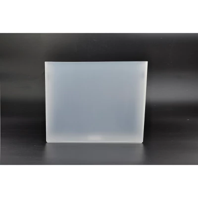 Plastic File Box Clear - Brightroom™: File Organizer With Handle, Polypropylene, 1 Compartment, 12.28" W X 10" H X 5" D 4 Plastic File Box Clear - Brightroom™: File Organizer With Handle, Polypropylene, 1 Compartment, 12.28" W X 10" H X 5" D - Image 2