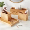 11.25" X 7" X 4.5" Modular Bamboo Vanity Organizer With Magnetic Strip - Brightroom™ 1 11.25" X 7" X 4.5" Modular Bamboo Vanity Organizer With Magnetic Strip - Brightroom™ -Brightroom GUEST 136aefd1 aba6 431a bd81 a5c436c078df