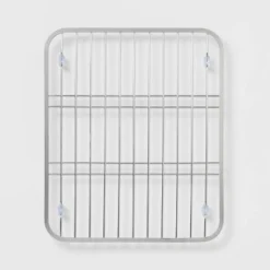 12.5"x 10.5" Wire Sink Mat Silver - Brightroom™ 7 12.5"x 10.5" Wire Sink Mat Silver - Brightroom™ -Brightroom GUEST 13d92ee9 5010 4ff9 aa13 942480fc19f0