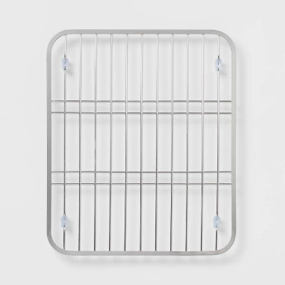 12.5"x 10.5" Wire Sink Mat Silver - Brightroom™ 5 12.5"x 10.5" Wire Sink Mat Silver - Brightroom™ - Image 3