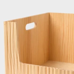 Open Front Wood Bin - Brightroom™ 5 Open Front Wood Bin - Brightroom™ -Brightroom GUEST 16b0d5af 4415 4d57 9e38 5b91e25a940f