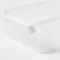 Click In Place 10qt Clear Plastic Storage Bin With White Latch For Home And Office Organization - Brightroom™ 12 Click In Place 10qt Clear Plastic Storage Bin With White Latch For Home And Office Organization - Brightroom™ -Brightroom GUEST 17bb483c 184e 4e6b 84ae bb4c721328c0