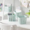 4pk Wave Mini Decorative Basket Mint Green - Brightroom™ 1 4pk Wave Mini Decorative Basket Mint Green - Brightroom™ -Brightroom GUEST 1b9d274b 685c 4451 b183 f340f022d92a