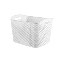Y-Weave XL Curved Decorative Storage Basket - Brightroom™ 17 Y-Weave XL Curved Decorative Storage Basket - Brightroom™ -Brightroom GUEST 2be98247 c8a8 4af5 b1cc e065450a3ec5