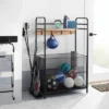 Metal Storage Rack - Brightroom™: Black Iron Utility Shelf, Garage Storage, 57.875" H, 42.25" W, 50 Lb Capacity 1 Metal Storage Rack - Brightroom™: Black Iron Utility Shelf, Garage Storage, 57.875" H, 42.25" W, 50 Lb Capacity -Brightroom GUEST 2cb5dd70 5d70 4128 9914 49cf92886159