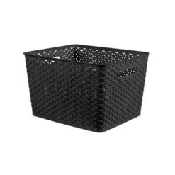 Large Y-Weave Decorative Storage Basket - Brightroom™ 17 Large Y-Weave Decorative Storage Basket - Brightroom™ -Brightroom GUEST 2ce88f77 c96d 4ae7 9e76 ca2db43d2837