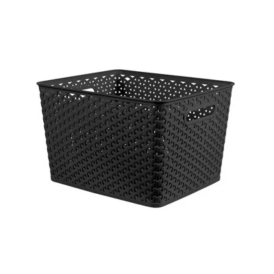 Large Y-Weave Decorative Storage Basket - Brightroom™ 9 Large Y-Weave Decorative Storage Basket - Brightroom™ - Image 7