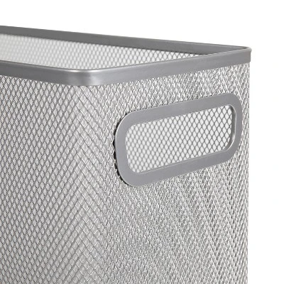 Mesh Hanging File Box Silver - Brightroom™ 4 Mesh Hanging File Box Silver - Brightroom™ - Image 2
