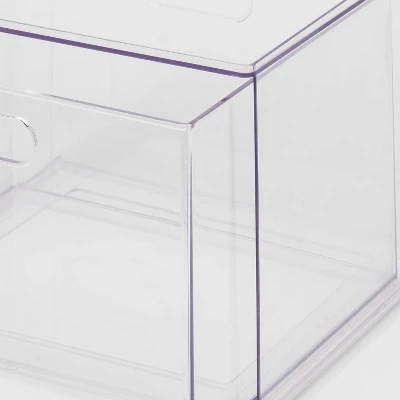 All Purpose Single Drawer Storage Clear - Brightroom™ 4 All Purpose Single Drawer Storage Clear - Brightroom™ - Image 2