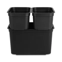 26.2qt Heavy Duty Storage Bin - Brightroom™: Black Plastic, Stackable & Portable, Universal Storage Solution 13 26.2qt Heavy Duty Storage Bin - Brightroom™: Black Plastic, Stackable & Portable, Universal Storage Solution -Brightroom GUEST 324302bf a70e 4b48 af87 0bb0a8e283d5