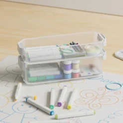 6pc Click In Place Slim Toolbox Kit Plastic Storage Home And Office Organization - Brightroom™ 14 6pc Click In Place Slim Toolbox Kit Plastic Storage Home And Office Organization - Brightroom™ -Brightroom GUEST 380b551f 626a 4539 bdb2 c3da974f83e7