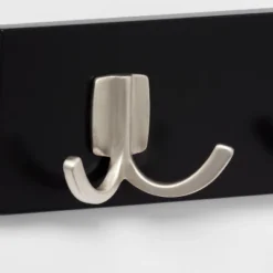 Modern Octopus 5 Rail Nickel Hooks Black - Brightroom™ 5 Modern Octopus 5 Rail Nickel Hooks Black - Brightroom™ -Brightroom GUEST 3ac774e2 749d 459f b021 982cb4508f9d