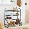 4-Tier Shoe Rack With Basket - Brightroom™ -Brightroom GUEST 424e1a57 3b8e 430c a4e1 fb13c3733283