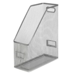 Mesh Magazine File Silver - Brightroom™: Steel File Organizer & Storage Bin, 12" H, No Assembly Required 9 Mesh Magazine File Silver - Brightroom™: Steel File Organizer & Storage Bin, 12" H, No Assembly Required -Brightroom GUEST 4b80f1ca 810c 49a5 9106 347a6de928d6
