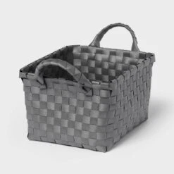 Woven Plastic Basket Small - Brightroom™ 9 Woven Plastic Basket Small - Brightroom™ -Brightroom GUEST 4b812fc8 8c68 4383 9d13 2275d7e7c362