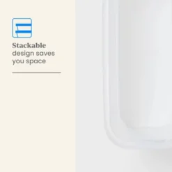 2pk Slim Open Storage Bins Clear - Brightroom™: Stackable Plastic Utility Tubs, 7.1 Volume, Nesting, Spot Clean 8 2pk Slim Open Storage Bins Clear - Brightroom™: Stackable Plastic Utility Tubs, 7.1 Volume, Nesting, Spot Clean -Brightroom GUEST 4fb50fb6 646f 48e9 bc1e 342d7c88b90d