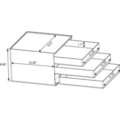 All Purpose 3 Drawer Storage Clear - Brightroom™ 11 All Purpose 3 Drawer Storage Clear - Brightroom™ -Brightroom GUEST 5845b0fb 7cee 47bd 882c 1e41ccb59e0e