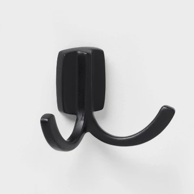 Modern Octopus Hook Matte Black - Brightroom™: Cast Aluminum Towel Hook, Powder-Coated, 20lb Capacity 5 Modern Octopus Hook Matte Black - Brightroom™: Cast Aluminum Towel Hook, Powder-Coated, 20lb Capacity - Image 3