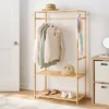 Bamboo Garment Rack With Shelving - Brightroom™ 1 Bamboo Garment Rack With Shelving - Brightroom™ -Brightroom GUEST 62d1c10e ba0f 4e41 bc3c 27637a2e2ec5