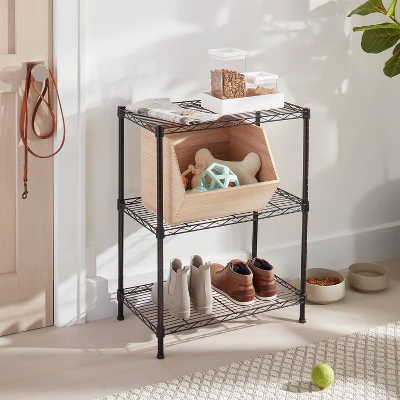 3 Tier Wire Shelving - Brightroom™ 5 3 Tier Wire Shelving - Brightroom™ - Image 3