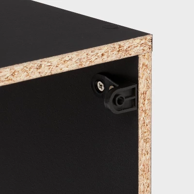 11" Cube Book Shelf Black - Brightroom™ 5 11" Cube Book Shelf Black - Brightroom™ - Image 3