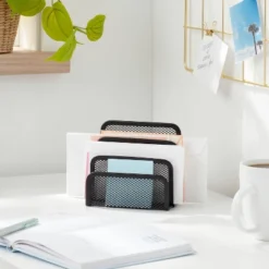 Mesh Letter Sorter Black - Brightroom™