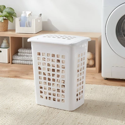 Rectangular Hamper With Lid - Brightroom™ 3 Rectangular Hamper With Lid - Brightroom™