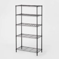 5 Tier Wire Shelving - Brightroom™ 8 5 Tier Wire Shelving - Brightroom™ -Brightroom GUEST 6a08bdc5 9b64 40e3 9cef 16bd1c7b405a