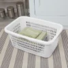 2bu Laundry Basket White - Brightroom™: Portable Plastic Clothes Organizer With Built-In Handles, 70.4L Capacity 1 2bu Laundry Basket White - Brightroom™: Portable Plastic Clothes Organizer With Built-In Handles, 70.4L Capacity -Brightroom GUEST 767f0b99 714d 4b17 b17a 2b859671e4ed