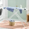 Wide Ironing Board White Metal With Creamy Chai Cover And Iron Rest - Brightroom™ 1 Wide Ironing Board White Metal With Creamy Chai Cover And Iron Rest - Brightroom™ -Brightroom GUEST 785d35b3 493e 4348 ba0f 05a72c60b0a5