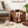 Woven Abaca Folding Lidded Cube Brown - Brightroom™ 2 Woven Abaca Folding Lidded Cube Brown - Brightroom™ -Brightroom GUEST 7ea4390c 9378 486e 8e54 b9f194756a7f