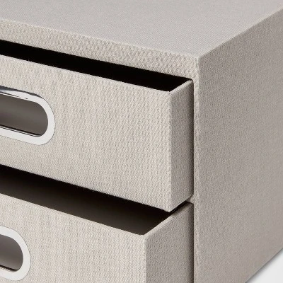 Canvas Desk Drawer Organizer - Brightroom™ 4 Canvas Desk Drawer Organizer - Brightroom™ - Image 2