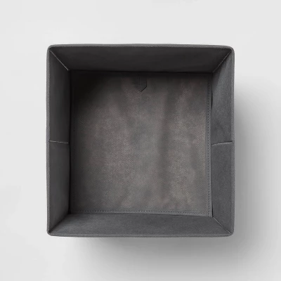 11" Fabric Bin 6pk - Gray - Brightroom™ 4 11" Fabric Bin 6pk - Gray - Brightroom™ - Image 2