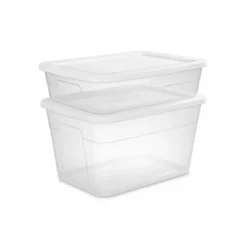 70qt Clear Storage Box With White Lid - Brightroom™ 14 70qt Clear Storage Box With White Lid - Brightroom™ -Brightroom GUEST 8a528b8a 6d09 4efe 8297 917a6128e835