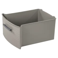 3 Drawer Medium Tower Dark Gray - Brightroom™: Plastic Storage Drawers, Portable Universal Storage, No Assembly Required -Brightroom GUEST 9e3b7276 8ddc 4736 a94c 6e93c015fd4d