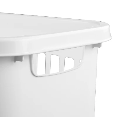 1.8bu Open Hamper White - Brightroom™ 5 1.8bu Open Hamper White - Brightroom™ - Image 3