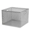 Mesh Crate File Box 10"x14"x 13.25" Silver - Brightroom™ 2 Mesh Crate File Box 10"x14"x 13.25" Silver - Brightroom™ -Brightroom GUEST a1b5195a b1a3 4c10 8f10 4648ccd007ce