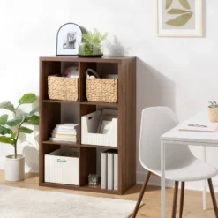 13" 6 Cube Walnut - Brightroom™