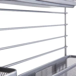 Mesh Additional Wall Organization Tools Silver - Brightroom™: Steel Desk & File Organizer For Office Supplies 8 Mesh Additional Wall Organization Tools Silver - Brightroom™: Steel Desk & File Organizer For Office Supplies -Brightroom GUEST a636218a 3859 496e ade0 a042f15f8a5a