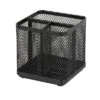 Mesh Pencil Holder Black - Brightroom™: Steel Desk Organizer, Office Supplies, Pen Holder, 3.98" Height, Width, Depth 2 Mesh Pencil Holder Black - Brightroom™: Steel Desk Organizer, Office Supplies, Pen Holder, 3.98" Height, Width, Depth -Brightroom GUEST aa7af404 d075 4d3f 9f03 72b2b931585d
