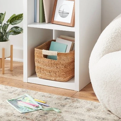 Woven Rectangular Banana Sewing Basket - Brightroom™ 3 Woven Rectangular Banana Sewing Basket - Brightroom™