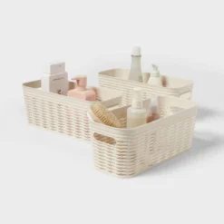 3pk Wave Half Medium Decorative Baskets Cream - Brightroom™ 7 3pk Wave Half Medium Decorative Baskets Cream - Brightroom™ -Brightroom GUEST ae8d7269 73e1 4c7d a081 9d0e7946ed6a