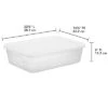 28qt Clear Under Bed Storage Box White - Brightroom™ 1 28qt Clear Under Bed Storage Box White - Brightroom™ -Brightroom GUEST aeda9eda c45b 41ca 8796 55681f4b84c8