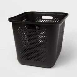 Large Decorative Plastic Bin With Cutout Handles - Brightroom™ 8 Large Decorative Plastic Bin With Cutout Handles - Brightroom™ -Brightroom GUEST b40a494e 51f1 4bdf b7ae 232f8fbcdaff