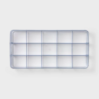 12"x6"x2" Tray Organizer Clear - Brightroom™ 4 12"x6"x2" Tray Organizer Clear - Brightroom™ - Image 2