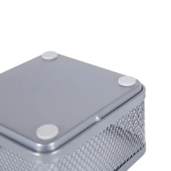 Mesh Desk Organizer Silver - Brightroom™: Steel Office Supplies, Desk Drawer Organizer, 8"x8"x4.5" 8 Mesh Desk Organizer Silver - Brightroom™: Steel Office Supplies, Desk Drawer Organizer, 8"x8"x4.5" -Brightroom GUEST b6da1b52 2919 462f 8653 64e09ef8f667