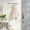 Modern Octopus 5 Rail Matte Black Hooks White - Brightroom™ 2 Modern Octopus 5 Rail Matte Black Hooks White - Brightroom™ -Brightroom GUEST b76d50a5 ad96 4bd6 b882 6fa55c94afa8