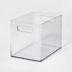 Bathroom Organizer Bin With Handles Clear - Brightroom™ 14 Bathroom Organizer Bin With Handles Clear - Brightroom™ -Brightroom GUEST b94e4b0c c6e8 4289 8f50 4d9a8cedd5a0